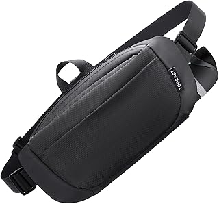 TOPEAST Waist Pack 4L Large Capacity Fanny Pack with Hidden Water Bottle Pocket, Water Resistant Crossbody Sling Bag for Men Women, Adjustable Belt Bag for Hiking Running Travel Cycling product image