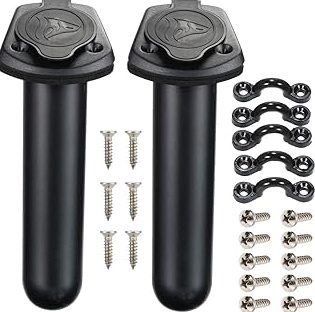 KayaLuma LED Kayak Lights (3 Pack) | Clip On IPX5 Waterproof Marine Navigation Lights for Night Kayaking, Canoeing, Boating, Fishing | High Visibility Kayak Accessories product image