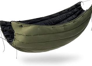 Camping Hammock with Mosquito Net - Ultra Lightweight Durable Double/Single Travel Hammock 210T Parachute Nylon with Tree Straps 660lbs Capacity for Garden Camping Backpacking, Camo product image