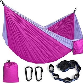 NomadNest 11ft Camping Hammock with Net and Ridge Rope, Detachable Full-Open Mesh, Lightweight Portable Hammocks for Camping Hiking Backpacking product image