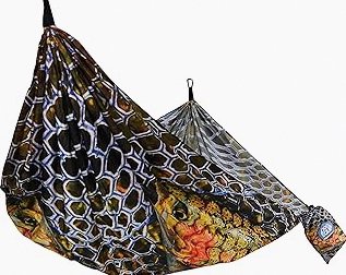 JoyView Boho Macrame Single Hammock with Hanging Ropes & Elegant Tassels 78.8x39.4 Portable Cotton Hammock for Patio Backyard Porch 300LBS Weight Capacity Perfect for Outdoor/Indoor - Beige Color product image
