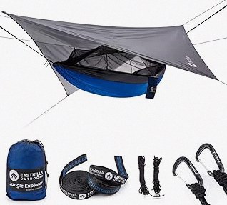 Wise Owl Outfitters Camping Hammock – 500lbs Portable Hammock with Tree Straps - Travel, Backpacking, Hiking, Outdoors Camping Gear - Single or Double product image