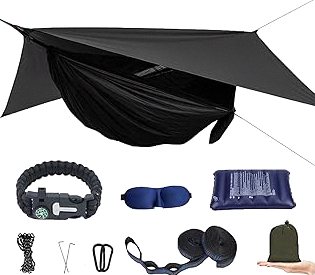 Triangle Hammock,13ft Triangle Camping Hammock, with 3 Ratchet Tie Down Straps and Storage Bag, Max 800 Lbs,Multi Person Portable Hammock for Adults Kids,for Travel Backyard Outdoor Garden Camping product image