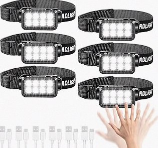 Coast RL20R 1000 Lumen Tri-Color LED Rerchargeable Headlamp with Flood and Spot Beams, Variable Light Control, Fixed Focus, Ultra-Strap, Red/Green Modes product image