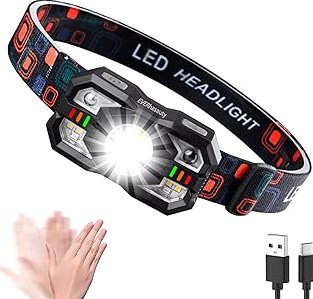 Streamlight 61125 ClipMate 70-Lumen 500-Candela Rechargeable Hands-Free Clip-On Light with White and Red LEDs, Black product image