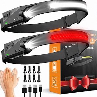 Nitecore HC65 UHE 2000 Lumen Heavy Duty Metal Headlamp, USB-C Rechargeable with White, Red, and Reading Lights Sticker for Camping, Hiking, Hunting, and Industrial Works product image