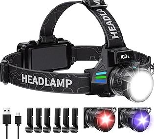 BLACK DIAMOND Distance 1500 Headlamp | 1500 Lumens | Rechargeable Battery Pack | PowerTap Control | IP67 Waterproof Running, Mountain Biking, Adventure Racing Light product image