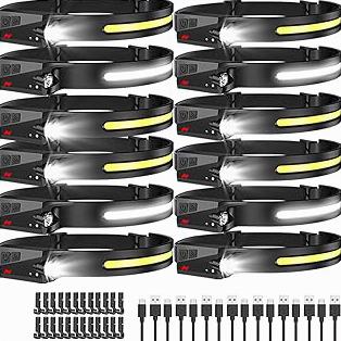 LITEBAND PRO Multi-Beam Rechargeable LED Headlamp, 2500 Lumens, 210° Wide Beam + Focused Spot, PureHD High CRI Light, Hard Hat Compatible, Professional No-Bounce Fit, IPX5 Weather Resistant, Carbon product image