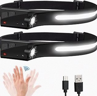 Streamlight 61714 Bandit Pro 180-Lumen Rechargeable Lightweight LED Headlamp for Work & Outdoor Use, Includes Elastic Head Strpa, Visor Clip and USB Cable, Black product image