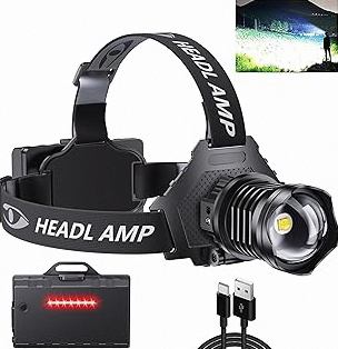 Fenix HP35R 4000 Lumen USB-C Rechargeable Headlamp, with Spotlight, Floodlight and red Light for Search and Rescue, Outdoor use, Emergencies, and More product image