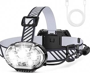 Coast® FL85R 1000 Lumen Tri-Color (White/Red/Green) Focusing Rechargeable LED Headlamp, Built-in Rechargeable Battery product image