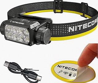 Klein Tools 60407RL Hard Hat, Rechargeable Headlamp, Vented, Full Brim Style, Padded Self-Wicking Odor-Resistant Sweatband, White product image