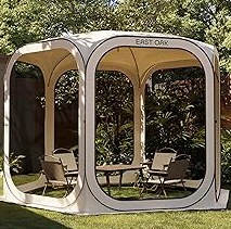 Coleman Sundome Dark Room 4/6 Person Tent, Blocks 90% of Sunlight to Keep Inside Cool, Weatherproof Tent with Rainfly Sets Up in Minutes product image