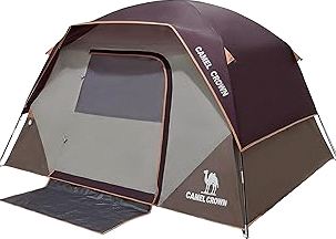 ADSMART Instant Tents for Camping 2/3/4/5 Person Tent Waterproof Easy Setup Sets Up Backpacking Tents with Carry Bag for Outdoor Hiking product image