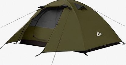 Happy Travel Tent 6 Person Tents for Camping, Waterproof Easy Setup Camping Tent with Rainfly, Portable Large Family Cabin Tent with 5 Large Mesh Windows and Carry Bag for Outdoor Camping & Hiking product image