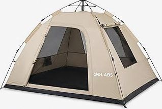 Night Cat Pop-up Camping Tent: 1 Person Tent Waterproof Instant Easy Setup Outdoor Tent product image