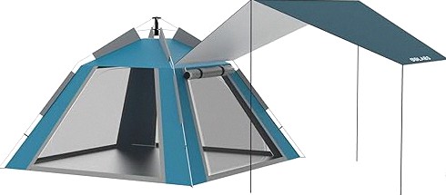 83 x 16 x 12 Inch, 260 L Extra Large Duffle Bag Camping Tent Storage Bag Heavy Duty Waterproof Sports Equipment Carrying Case for Tent Pole Travel Canopy Hammock Tripod Fishing Outdoor Moving product image