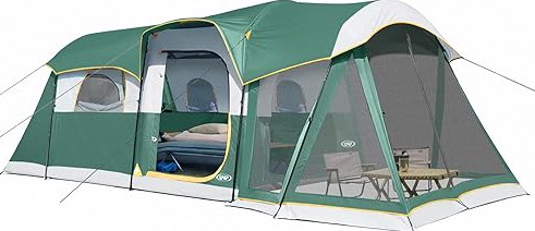 Tents for Camping 2/3/4 Person with Rainfly - Camping Tent Waterproof Windproof Easy Setup, Portable Double Layer Outdoor Dome Tent, Backpacking Tents for Adventure Backyard Hiking product image