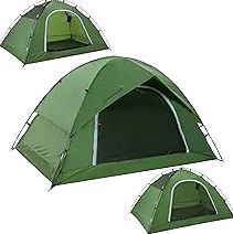 Camping Tent for 2 Person, 4 Person, 6 Person - Waterproof Two Person Tents for Camping, Small Easy Up Tent for Family, Outdoor, Kids, Scouts in All Weather and All Season by Clostnature product image