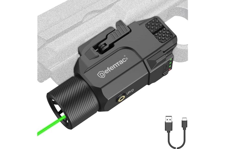 OLIGHT PL-Mini 2 Valkyrie 600 Lumens Magnetic USB Rechargeable Compact Weaponlight with Adjustable Rail, High Performance CW LED Tactical Flashlight with Built-in Battery product image