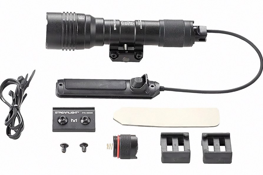 Streamlight 69455 TLR-7 X USB 500-Lumen 5000-Candela Compact Tactical Weapon Light with Interchangeable High & Low Switches and Key Kit, Black product image