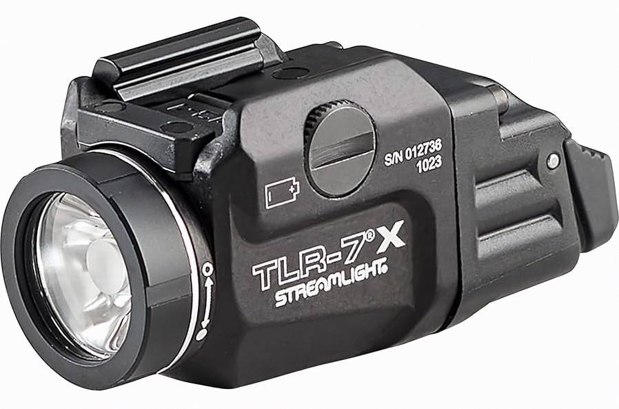 Streamlight 69260 TLR-1 HL 1000-Lumen 20000 Candela Rail-Mounted Tactical Weapon Light with Specific Compatibility Rail Locating Keys, Black product image