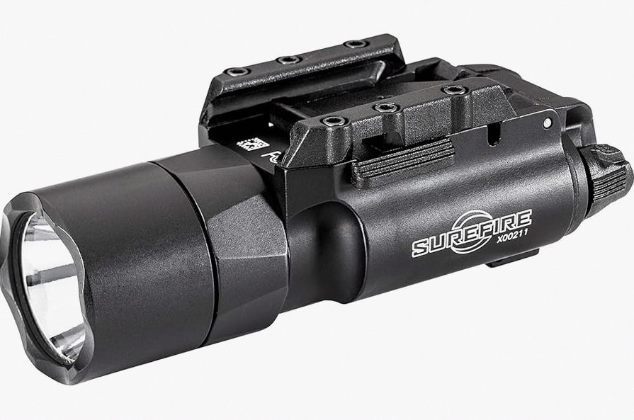 VOTATU V848 Laser Light Combo, Green/IR Laser & 1700LM Flashlight/IR Illuminator Combo, Multi-Mode Display Screen Weapon Light Laser for Rifle and Shotgun Compatible with Mlok Picatinny Rail product image
