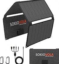 Jackery SolarSaga 100W Bifacial Portable Solar Panel for Explorer 240/300/500/1000/1500 Power Stations, Foldable Solar Cell Solar Charger with USB Outputs for Phones, Rooftops, Outdoor Camping and RVs product image