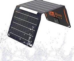 DOKIO 200W Portable Foldable Solar Panel Kit (20x27in, 9.7lb), with Separate Controller and Dual USB, Monocrystalline Charger for 12V Batteries & Power Stations, RV Camping Trailer Emergency Backup product image