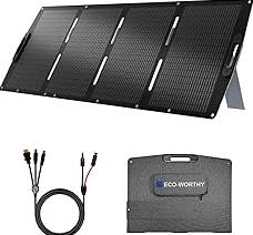 FlexSolar 100W Portable Solar Panel - 24% High Efficiency, IP67 Waterproof, QC3.0 USB-A/USB-C/DC Output for Small Power Station, Camping, RV & Emergency product image