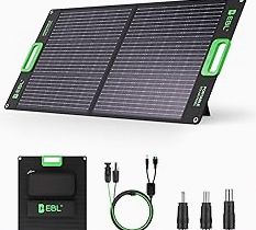 SOLUPUP Solar Panels 30W Portable Foldable Solar Charger with 5V USB-A and USB-C Fast Charging Compatible with iPhone, iPad, Samsung, Power Banks, IPX5 Waterproof Perfect for Camping, Hiking, Outdoor product image