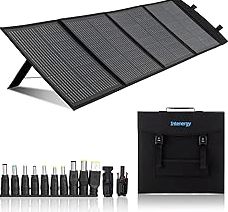 Renogy 100W Portable Solar Panel Suitcase, 25% High Efficiency N-Type Foldable Solar Charger for Power Station, Durable for Decades, 19% Lighter with Kickstands, for RV Camping Off-Grid Blackouts product image