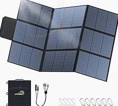 EBL 200W Portable Solar Panel High Efficiency Solar Power Panel for Home, RV, Camping, Marine, Off-Grid Applications, Weatherproof Solar Charging Solution product image