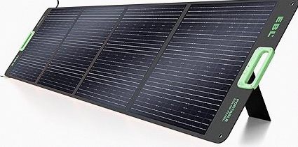 100W Portable Solar Panel for Power Station Generator, 23.5% High Efficiency ETFE 18V Foldable Solar Charger with High-Efficiency Battery Charger for Outdoor Camping RV Trip Offgrid product image