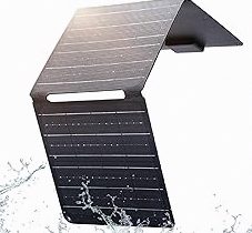 Renogy 100 Watt 12 Volt Portable Solar Panel with Waterproof 20A Charger Controller Foldable 100W Solar Suitcase with Adjustable Kickstand for Power Station, 100W Panel-20A Controller, Black product image