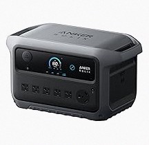 Anker SOLIX C2000 Gen 2 Portable Power Station, 2,400W (Peak 4,000W) Solar Generator, Full Charge in 58 Min, 2048wh LiFePO4 Battery for Home Backup, Power Outages, and Camping (Optional Solar Panel) product image