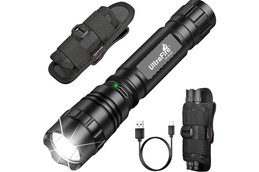 DARKFANG Mlok and Picatinny Flashlight and Laser Combo for Rifle, 1450 Lumen Weapon Light with Removeable Pressure Switch product image