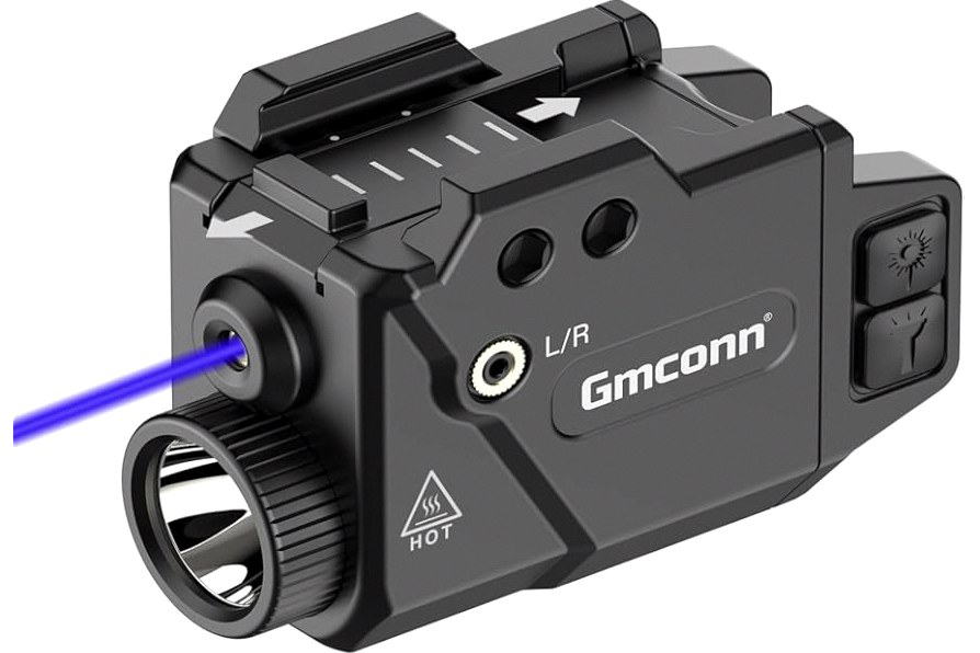 OLIGHT Baldr Pro R 1350 Lumens Magnetic USB Rechargeable Tactical Flashlight with Green Beam and White LED Combo, Rail Mount Weaponlight Compatible with 1913 or GL Rail, Built-in Battery product image