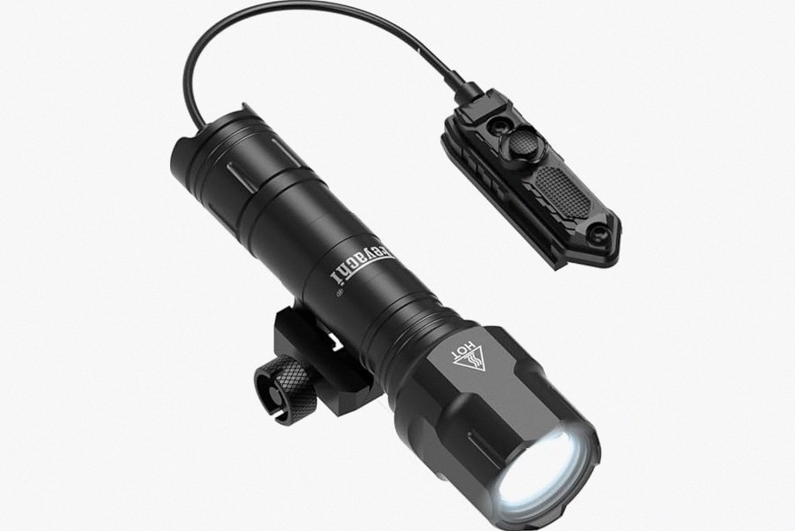 DARKFANG Tactical Flashlight and Green Laser Light Combo 1500 Lumen for Shotgun/Pistol Light with Momentary/Strobe Function for 1913 Picatinny Rail product image