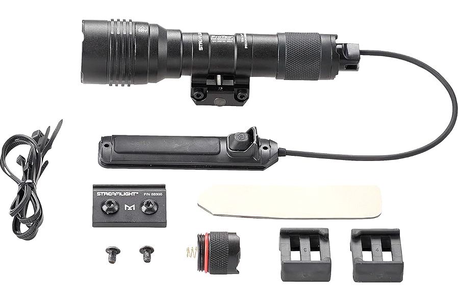 Streamlight 69458 TLR-7 HL-X USB 1000-Lumen 22000-Candela Rechargeable Rail Mounted Weapon Light with Interchangeable High & Low Switches and Key Kit, Black product image