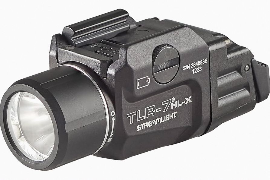 TOUGHSOUL Tactical Flashlight Green Laser Sight Combo, 1450 Lumen Picatinny Rail MLOK Mounted Rechargeable Rifle Flashlight (Green Laser) product image