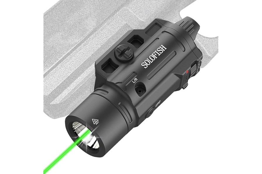 Streamlight 89009 ProTac 2.0 2000-Lumen Rail Mount High Lumen Tactical Rechargeable Long Weapon-Mounted Flashlight with Straight Pressure Switch, SL-B50 Battery Pack and USB-C Cord, Black product image