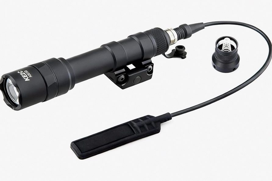 Solofish 800lm Pistol Light Laser Combo with Adjustable Rail, Shockproof Green Laser Sight and Gun Light with Strobe Function, Rechargeable product image