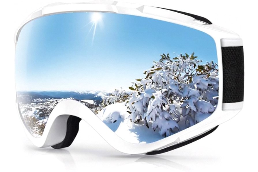 findway Ski Goggles OTG - Over Glasses Snow/Snowboard Goggles for Men, Women & Youth - 100% UV Protection product image