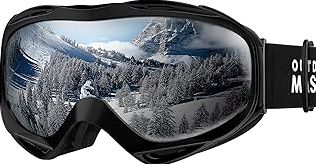 OTG Ski Goggles - Over Glasses Ski/Snowboard Goggles for Men, Women & Youth - 100% UV Protection product image