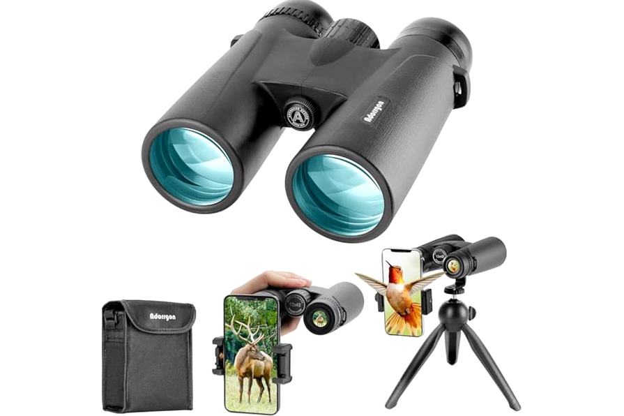 Binoculars 15x25 for Adults,High Powered Easy Focus Binoculars with Low Light Vision for Bird Watching,Travel and Concerts,Sightseeing and Sport Games product image