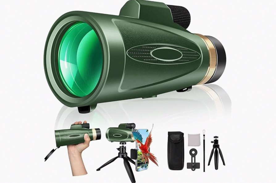 Bushnell Falcon 10x50 Wide-Angle Binoculars - Porro Prism, InstaFocus, BK7, Fold-Down Eyecups, Non-Slip Grip product image