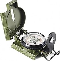 Compass, Hiking Compass for Survival with Lensatic – Water-Resistant Durable and Pocket-Sized product image