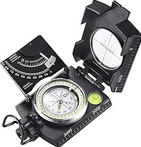 Anbte Compass Hiking Survival, IP65 Waterproof Metal Compass with Sighting Clinometer and Carry Bag, Multifunctional, Professional, for Camping Hunting Hiking Navigation product image