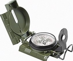 Eyeskey Multifunctional Military Sighting Navigation Compass with Inclinometer | Impact Resistant & Waterproof Compass for Hiking, Camping product image